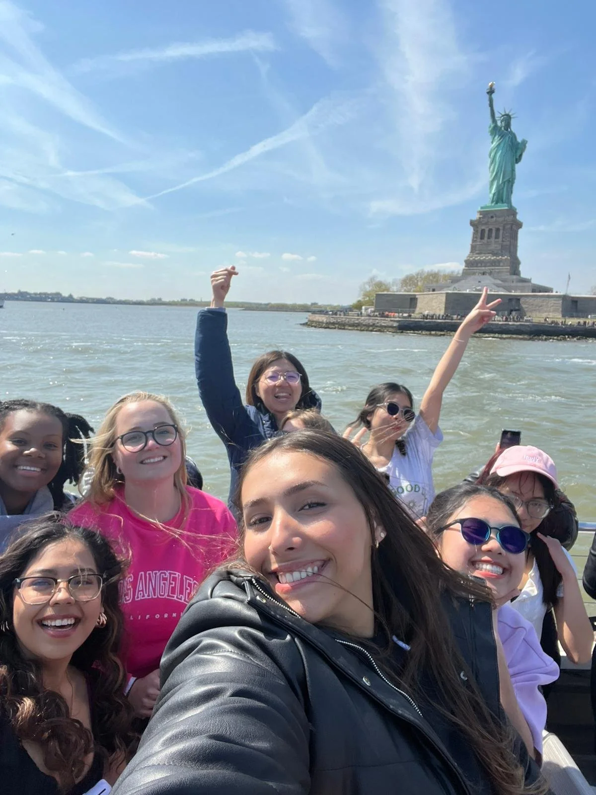 Cruise by Statue of Liberty