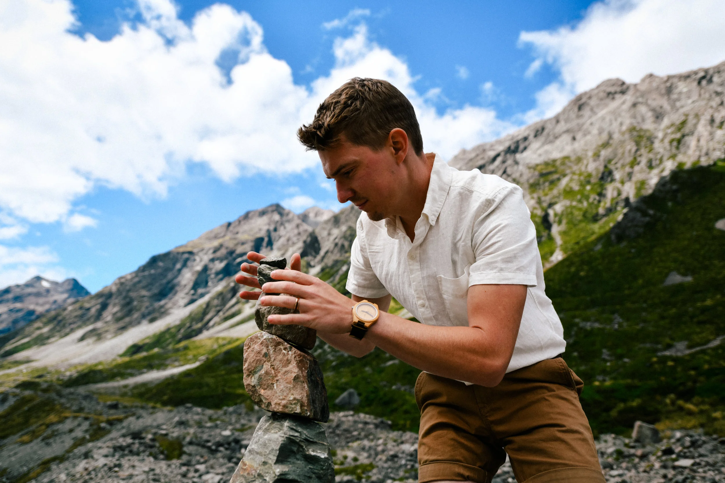 A cairn in Mt. Cook