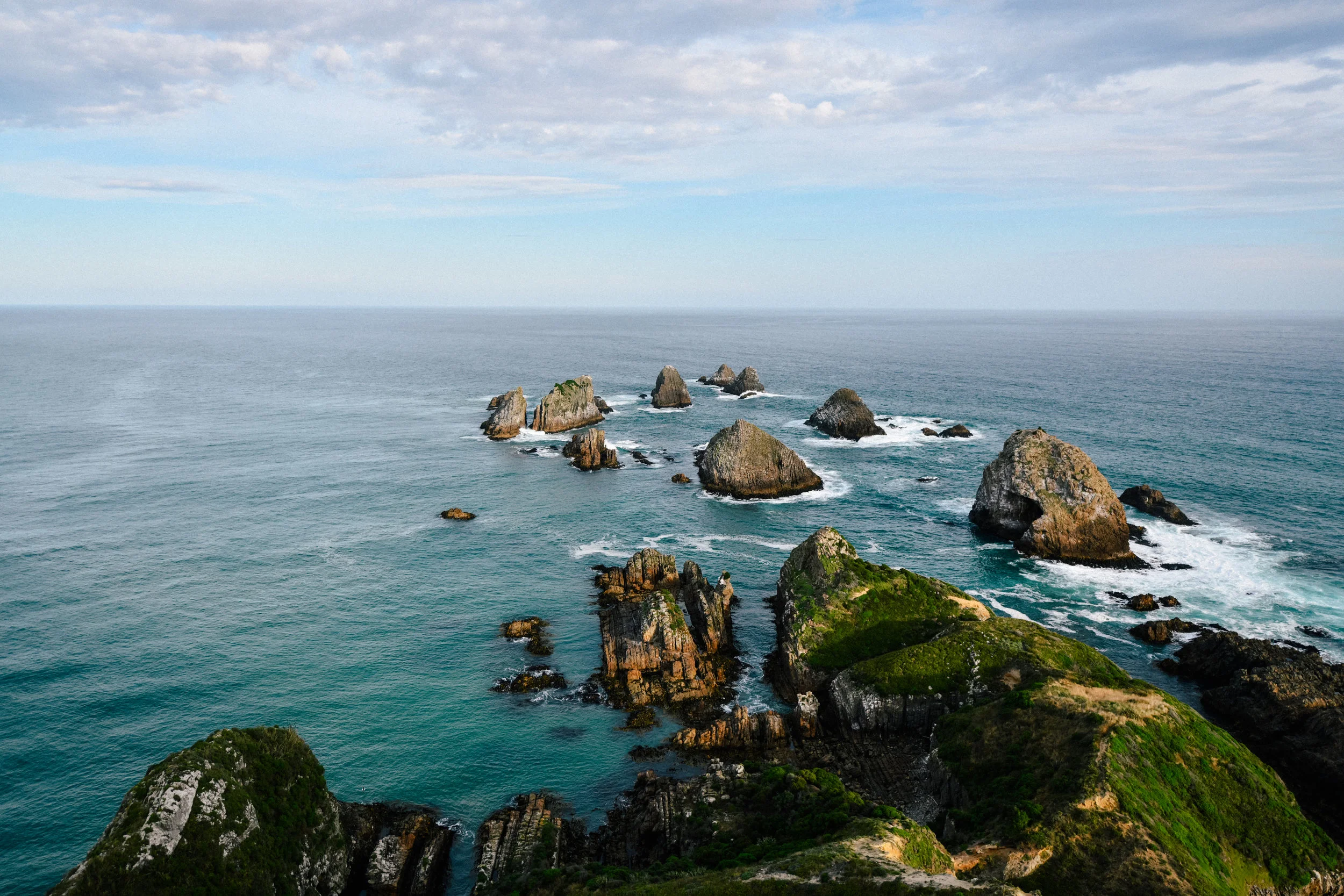 Nuggets at nugget point