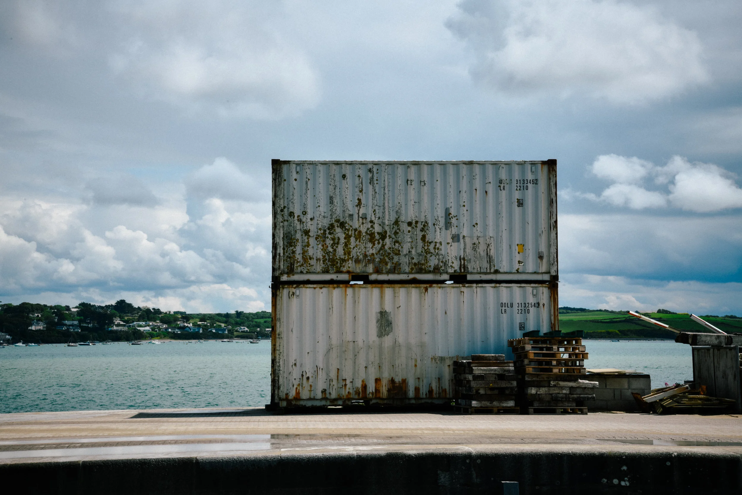 crate container in padstow