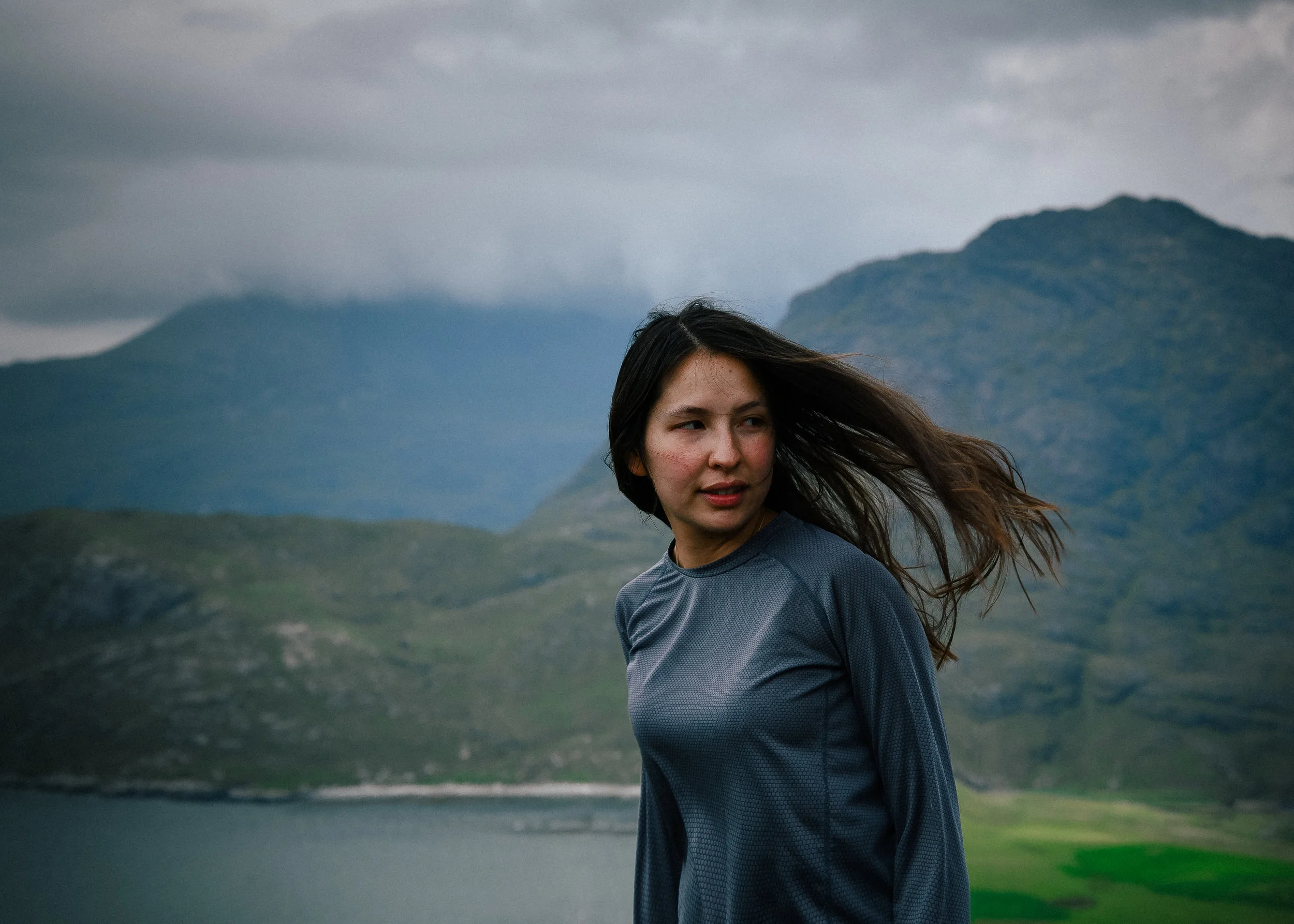 just me hikin in the highlands