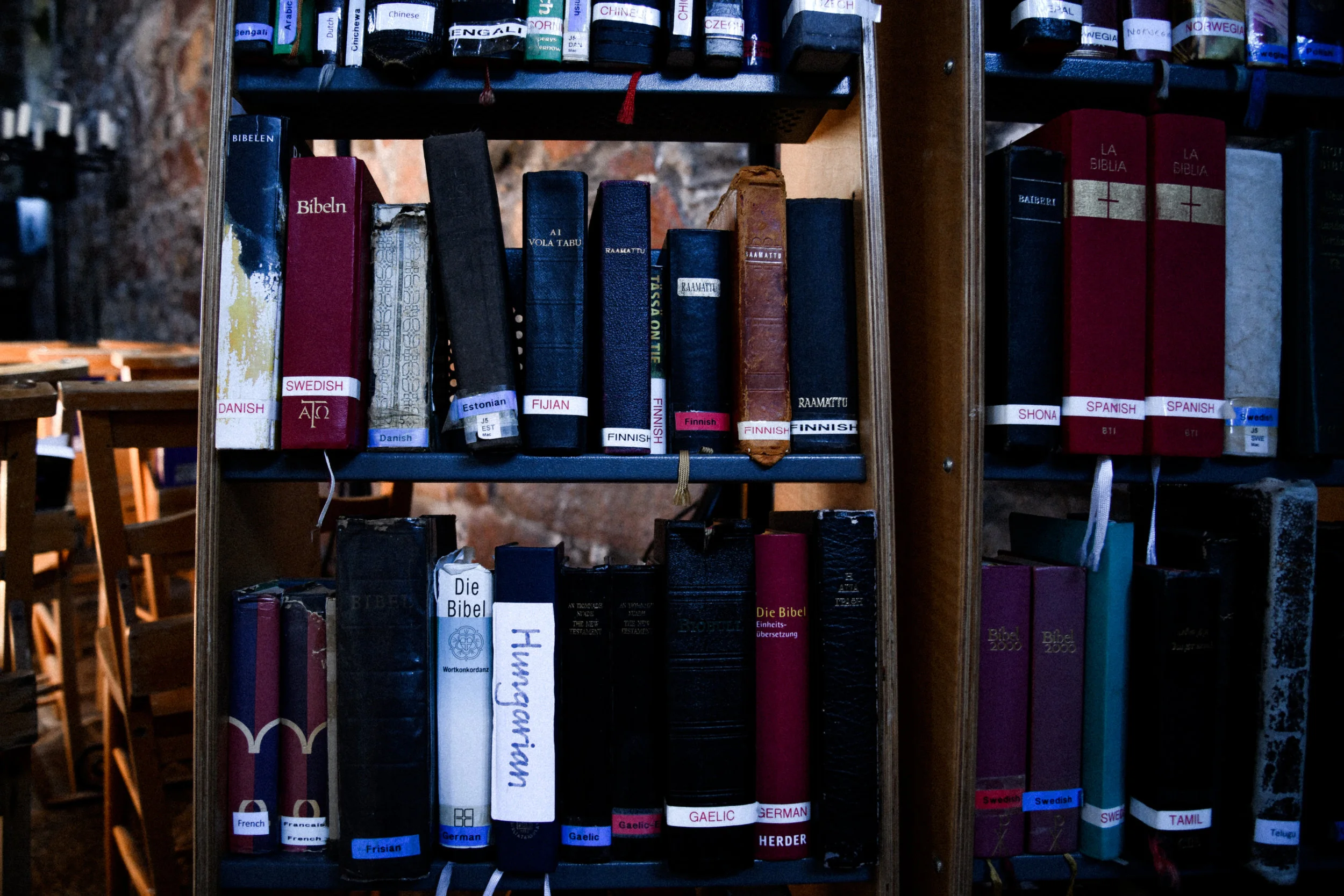 bibles in the abbey