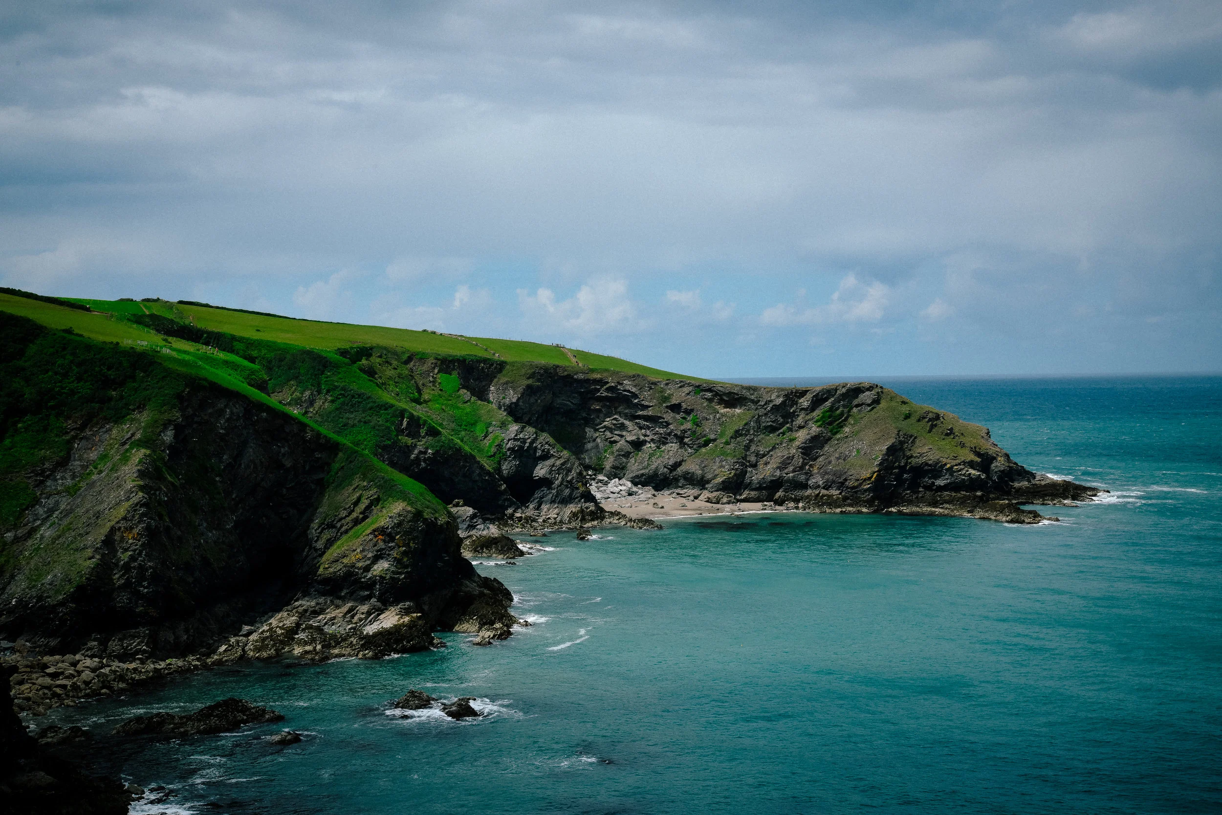coastal walk in Port Isaac