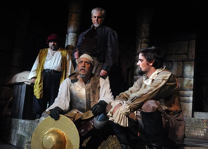 Dan as Cervantes/Don Quixote in Los Altos Stage Company's Man of La Mancha.
