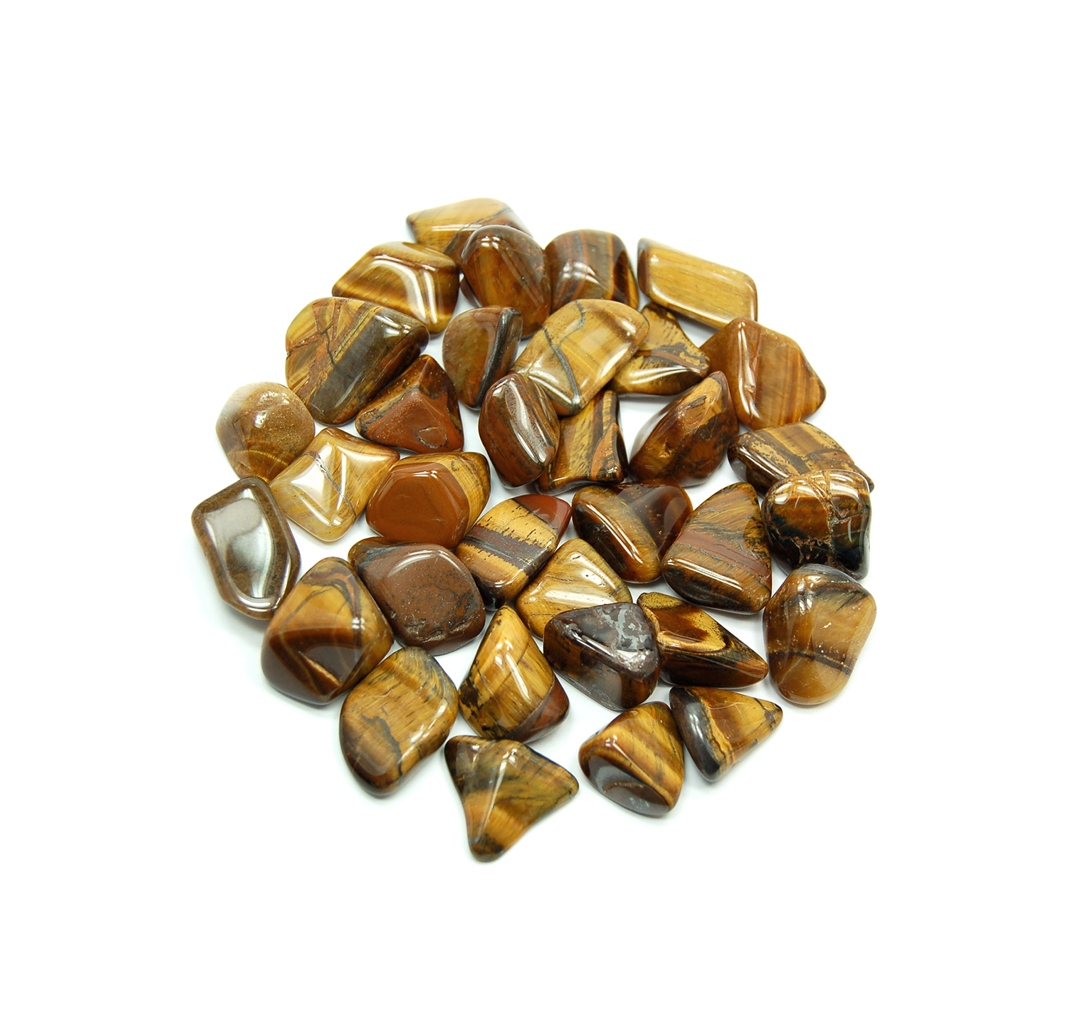 Gold Tiger Eye Tumbled Crystal