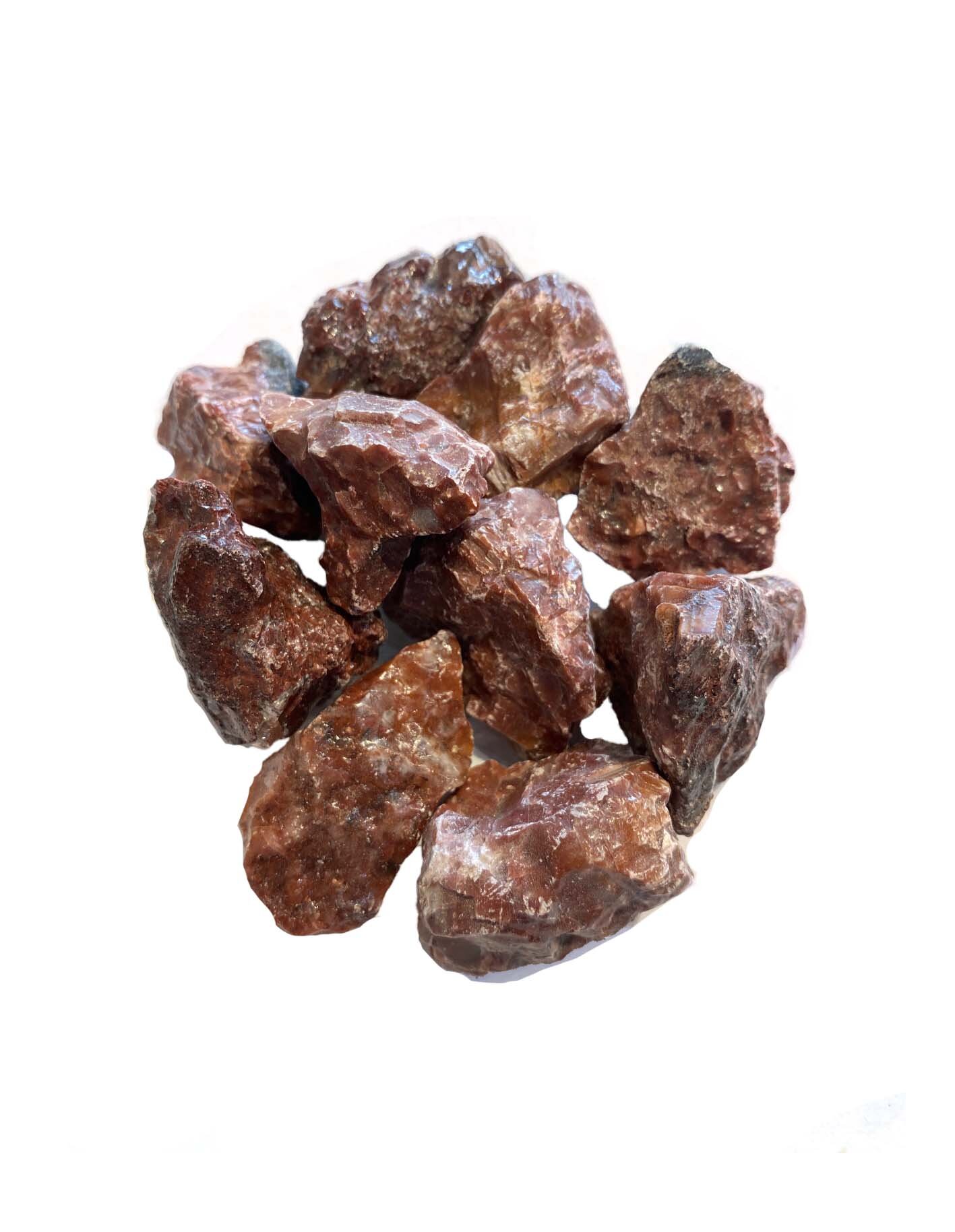Red Calcite Natural Rough Crystal