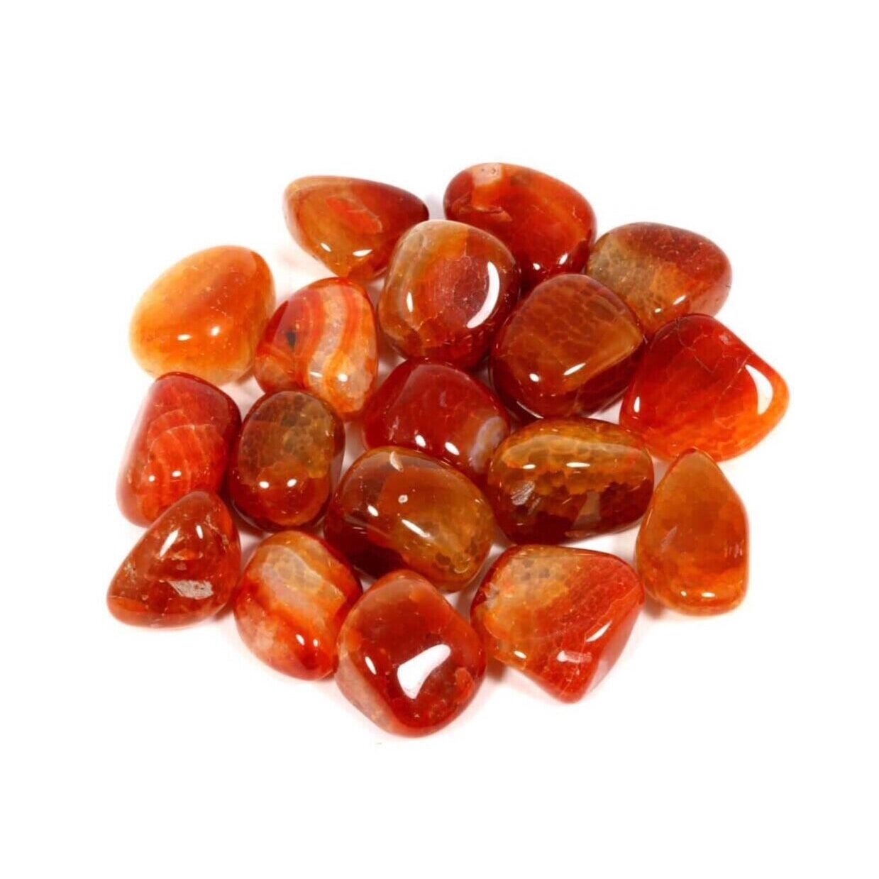 Fire Agate Tumbled Crystal