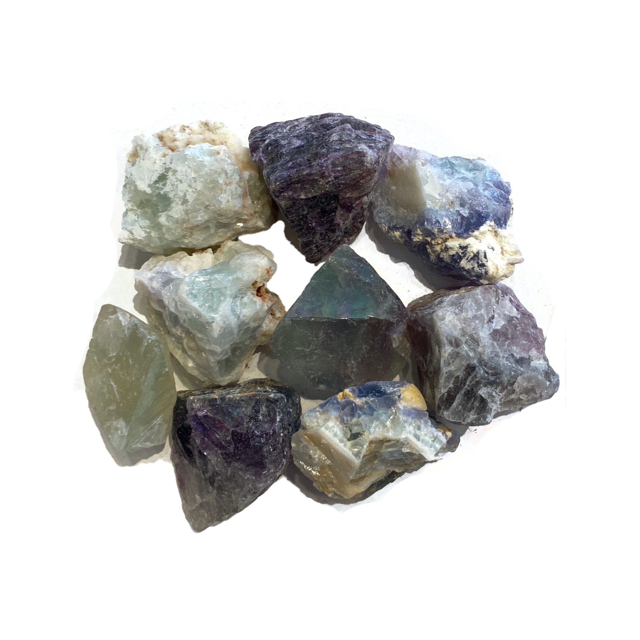 Fluorite Natural Rough Crystal