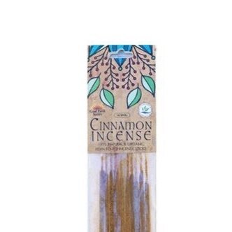 Cinnamon Natural/Organic Resin Rolled Incense