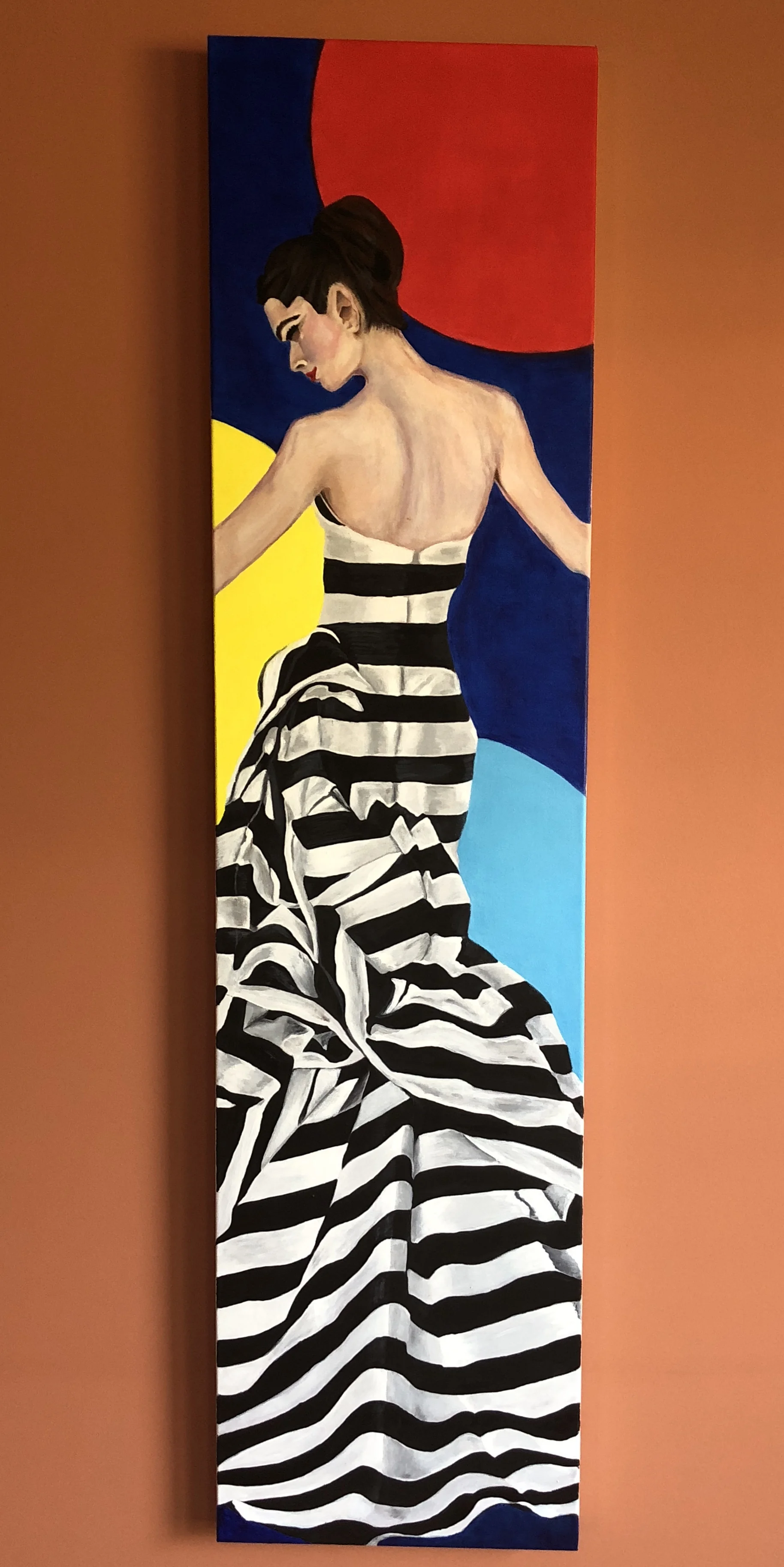48L x 12W Acrylic on Canvas SOLD
