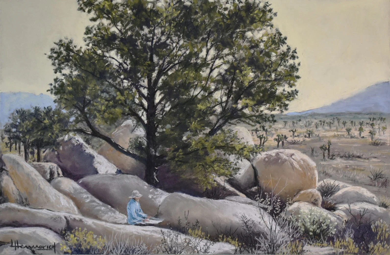 Plein Air in Joshua Tree NP