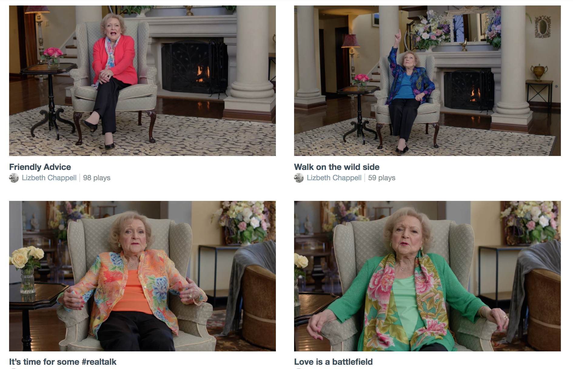  I had the privilege of  writing four commercials for Intel and National Password Day featuring Betty White. &nbsp;She is a national treasure. Multi-factor authentication doesn’t just roll off the tongue.   I also wrote on her NBC show  “Betty White’