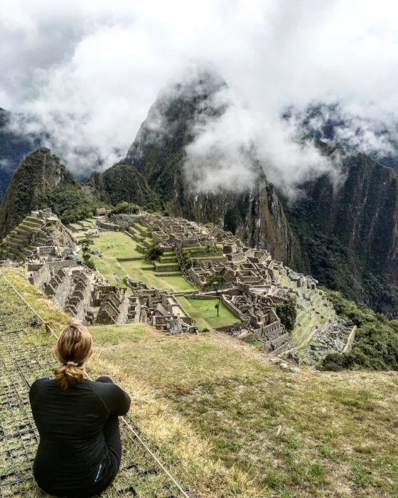 Summer 2016 at Machu Picchu, in Peru, a few weeks after being diagnosed with Lyme and prior to starting treatment.