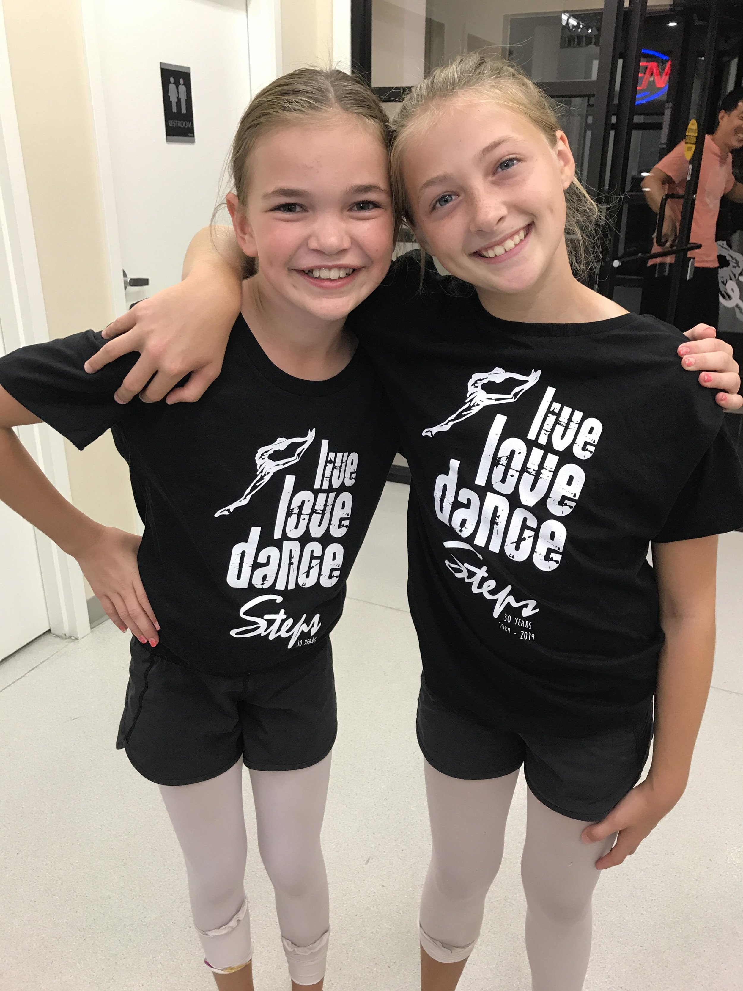 Ava & Megan Dance Steps 30th T-shirts.jpg