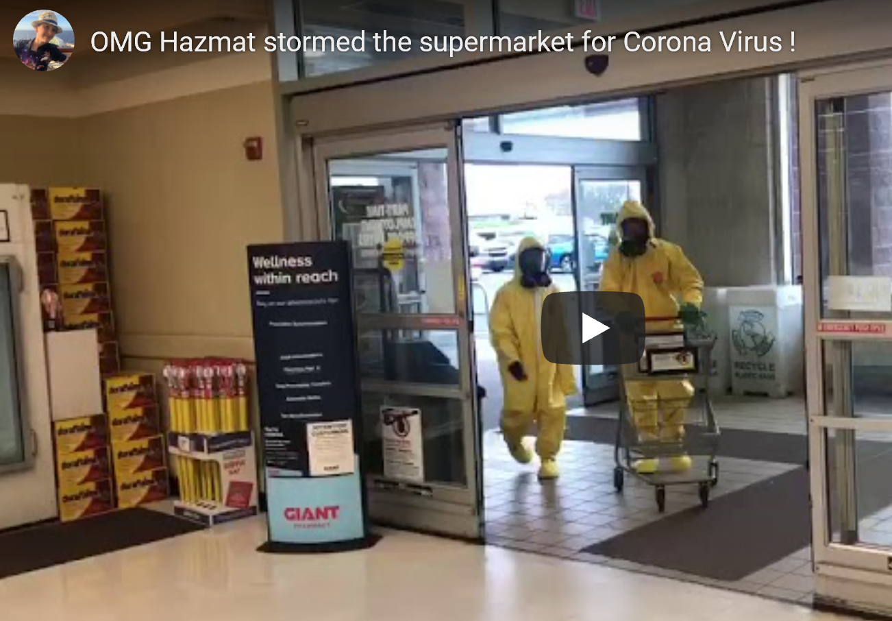 #MYC19STORY 9 Shopping In Full Hazmat Suits