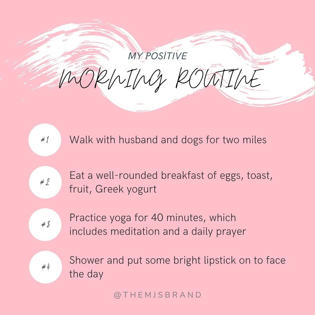 I switched to an intense AM routine when I realized I wanted to be a strong female entrepreneur, and that meant using those wee morning hours! What&rsquo;s your morning routine? Should I be adding anything else? Let me know in the comments!

&mdash;&