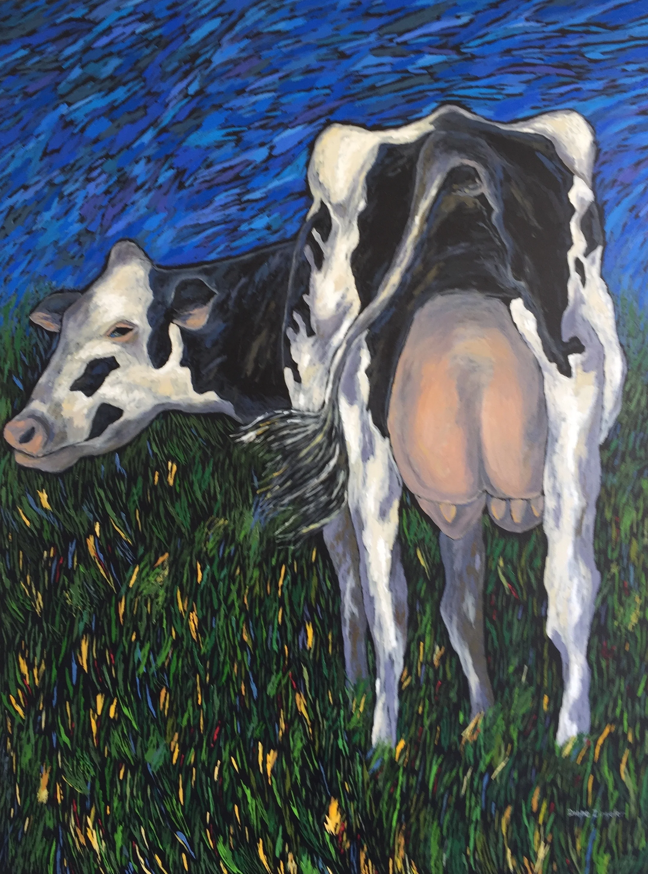 Sally - 30'' W x 40'' H - oil
