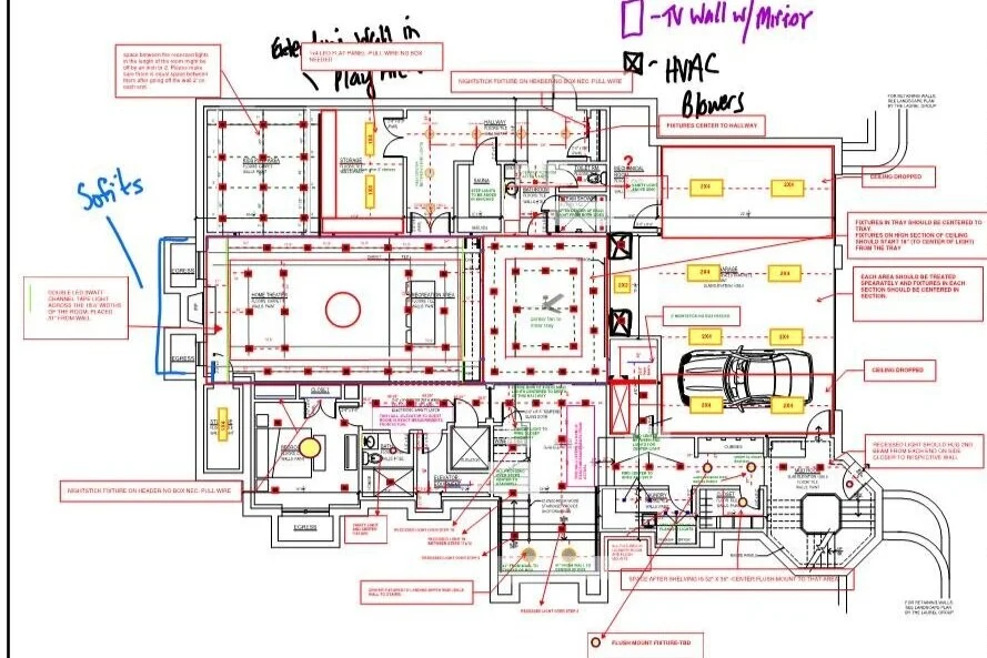 Sample Floor Plan With Lighting Layout Viewfloor.co