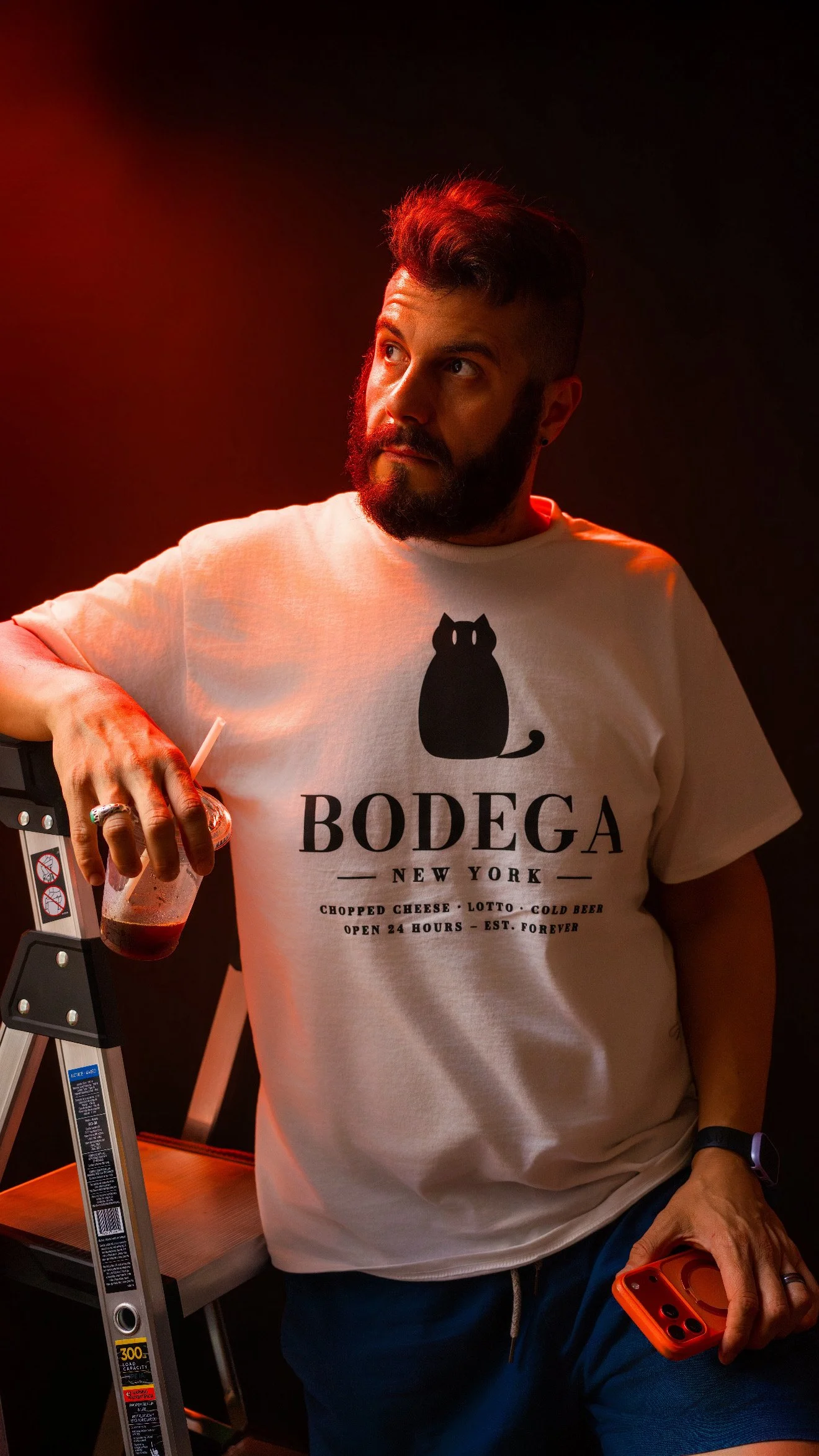 Bodega New York Tee — White Unisex T-Shirt
