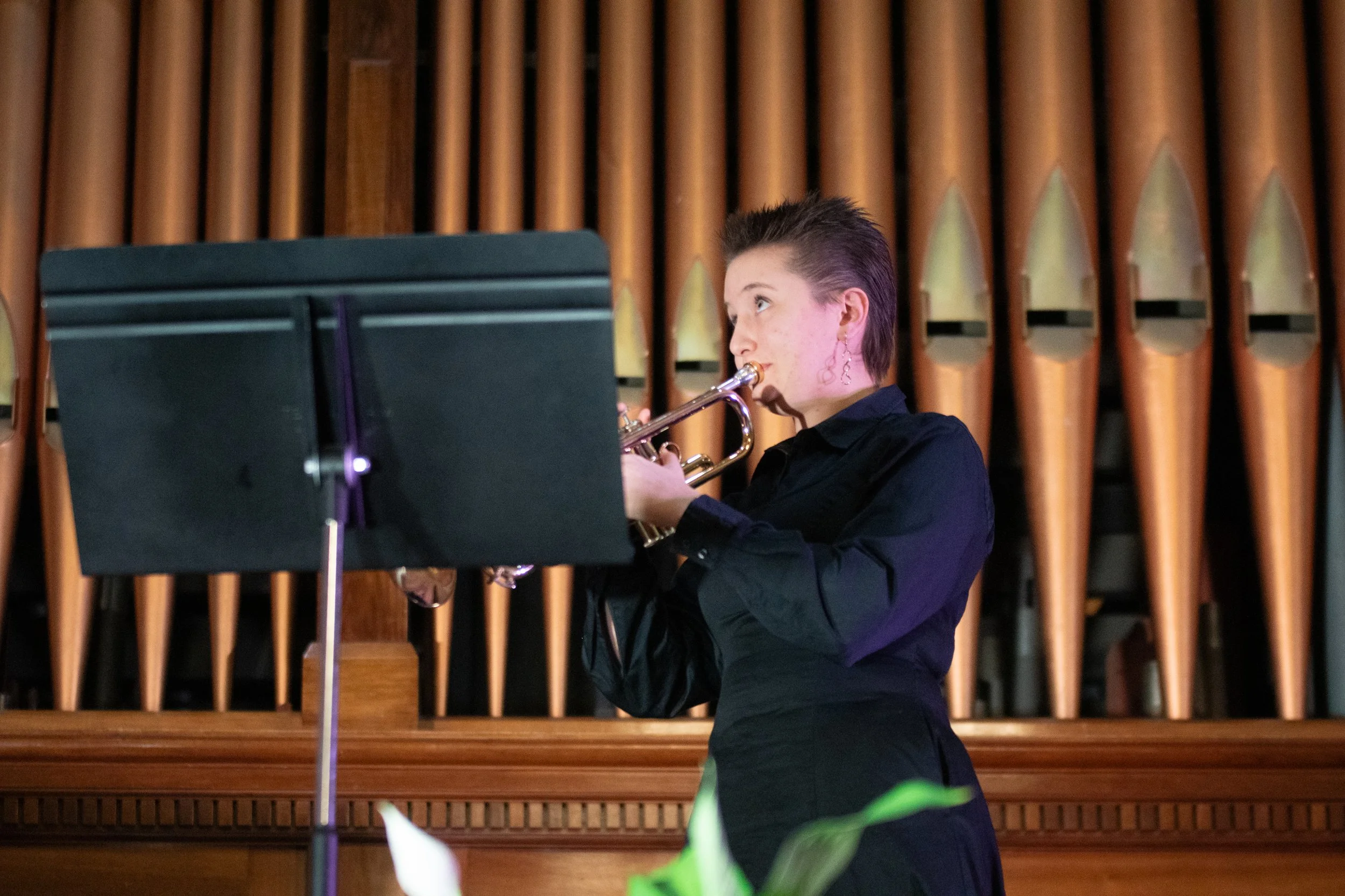 The Butler, McIntyre &amp; Butler Open Instrumental Concerto winner, Aavi Barker.