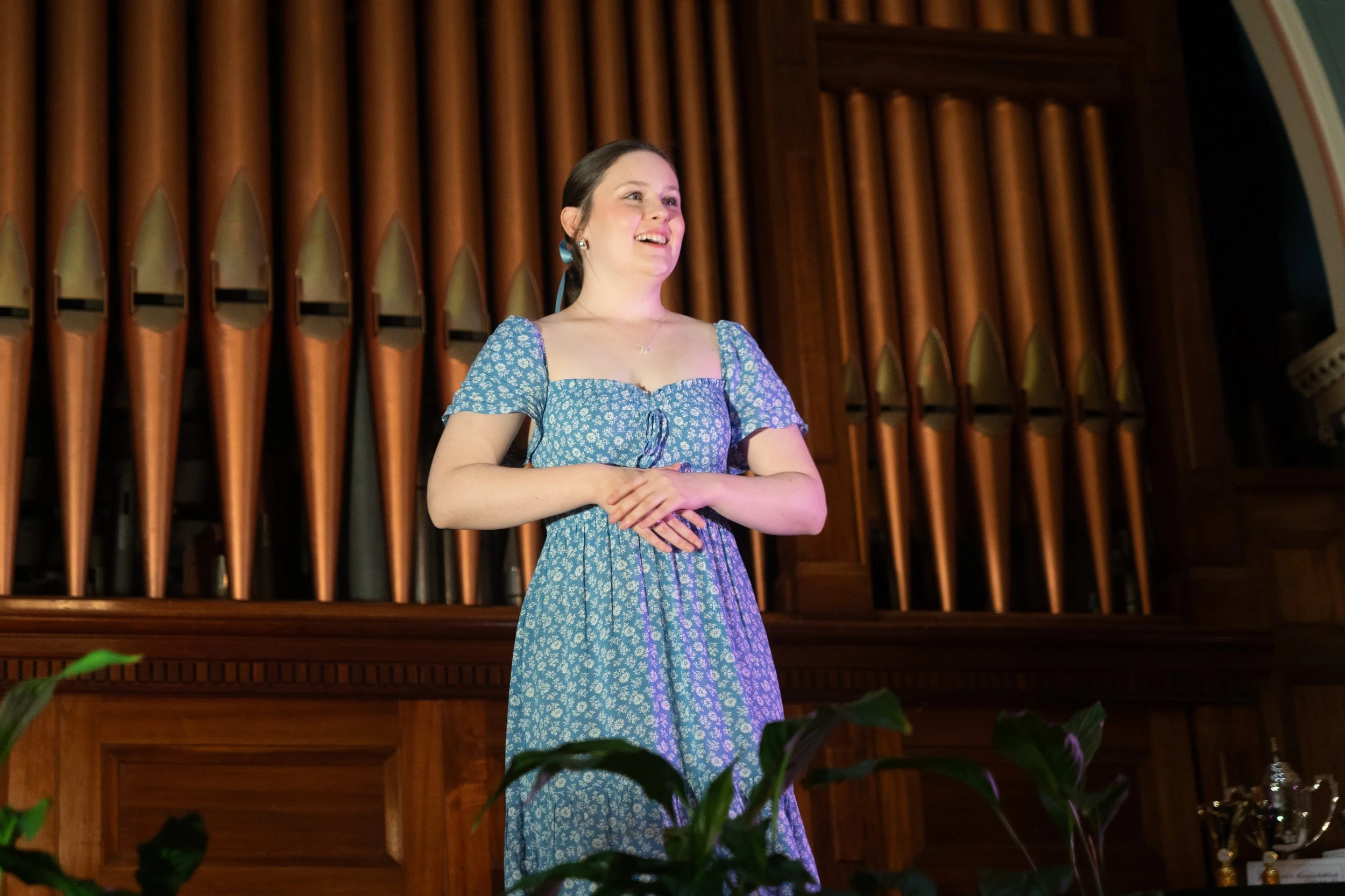 The Open Music Theatre Recital Award &amp; TMTA Southern Branch Award winner, Lucy McKenna.