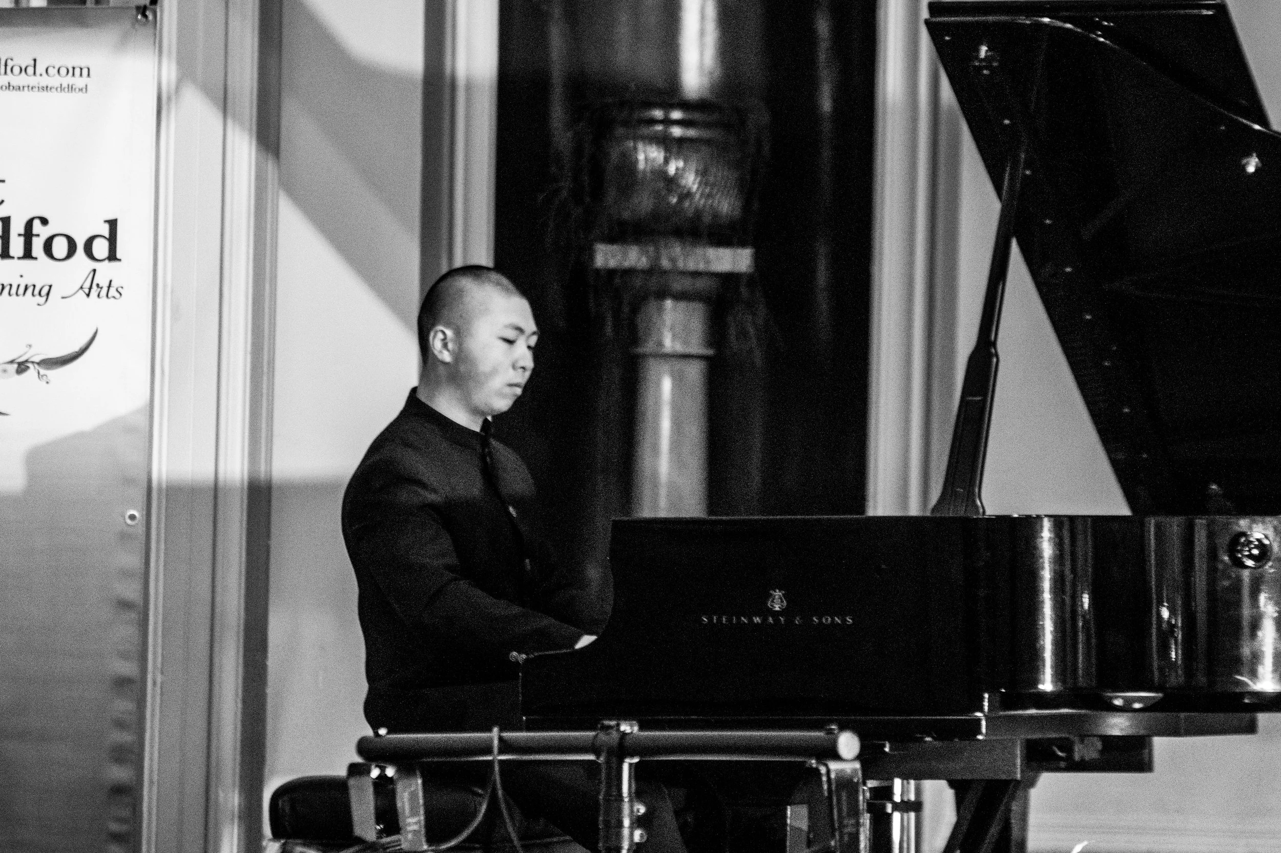The Bloomfield &amp; Associates Open Pianoforte Recital Award winner, Sheng-Yuan Lynch.