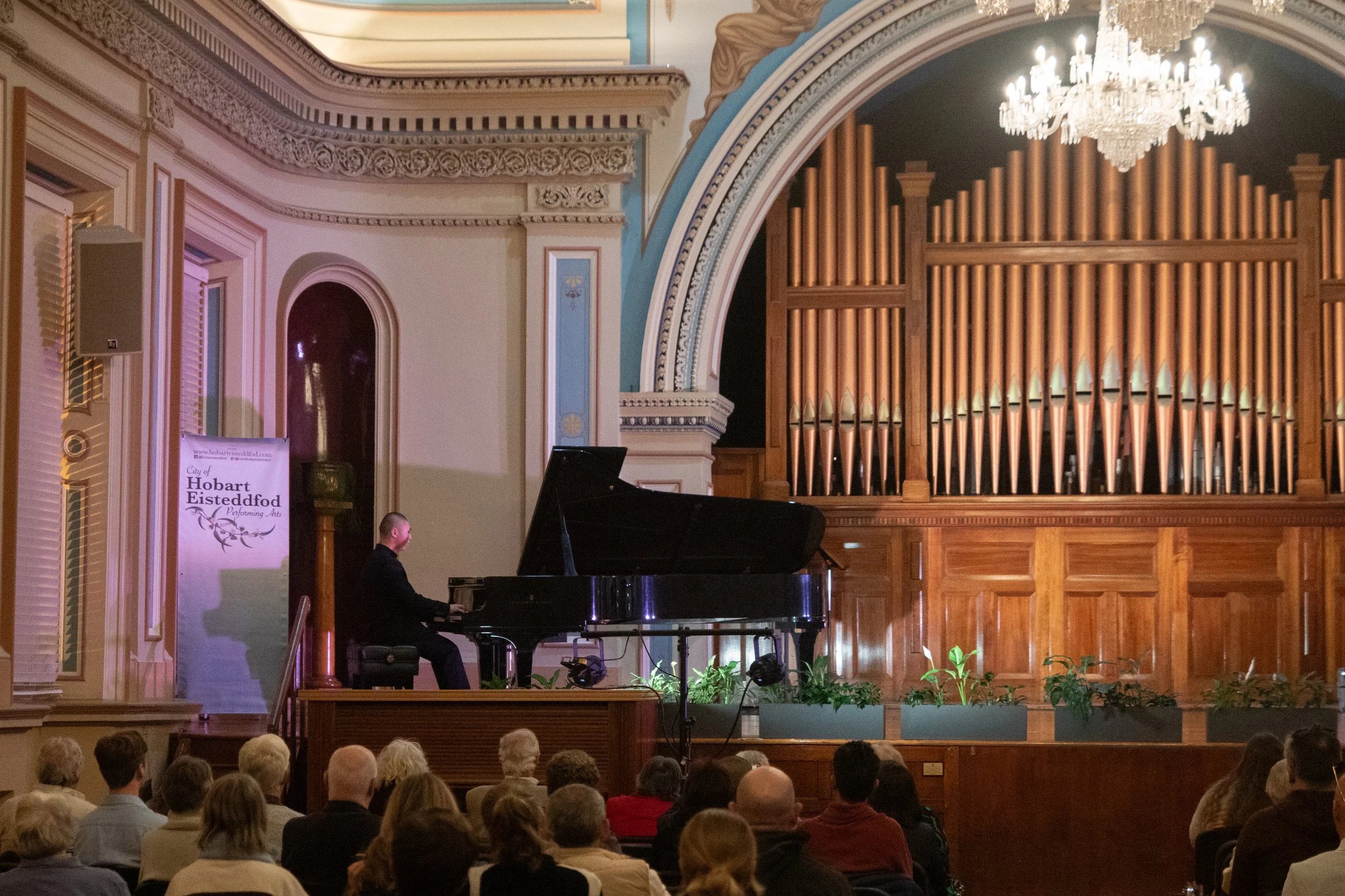 The Bloomfield &amp; Associates Open Pianoforte Recital Award winner, Sheng-Yuan Lynch.