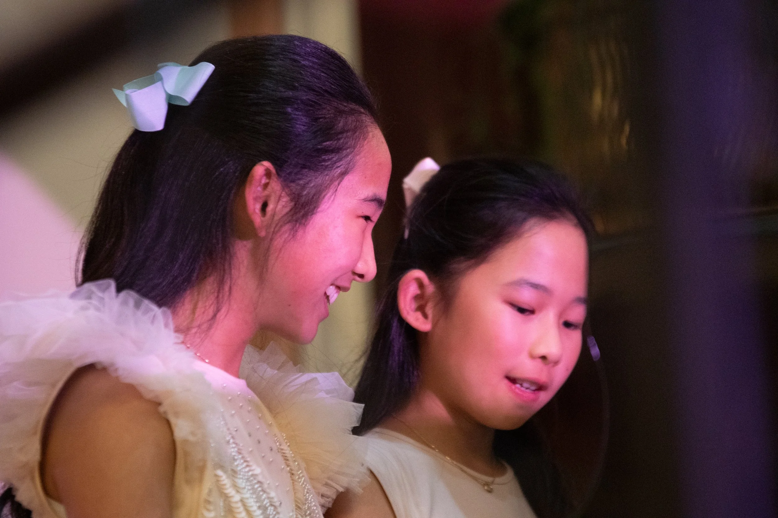 Benjafield-Hefter Memorial Ensemble Award winners, Yifei Shan &amp; Zhenmin Luo.