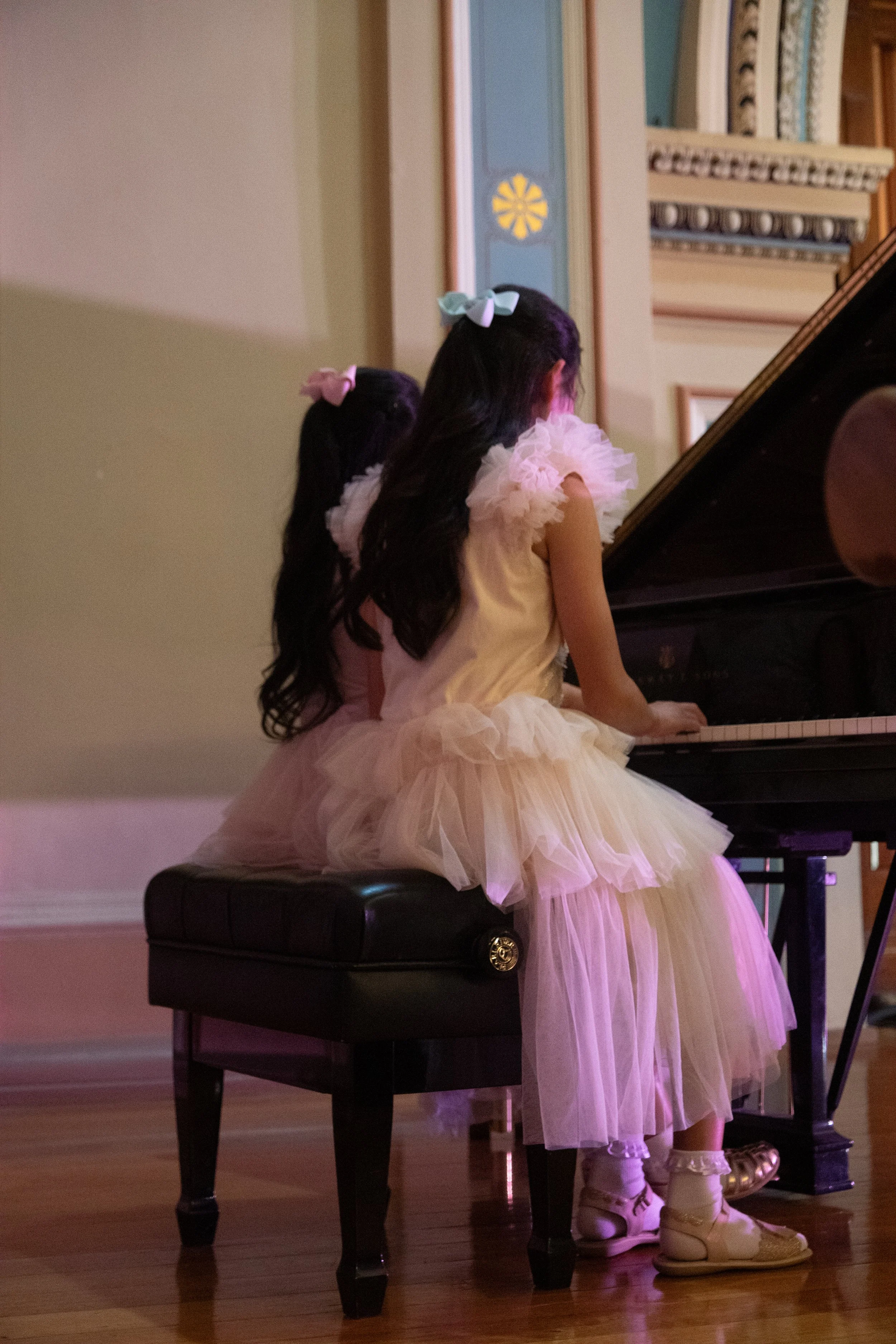 Benjafield-Hefter Memorial Ensemble Award winners, Yifei Shan &amp; Zhenmin Luo.