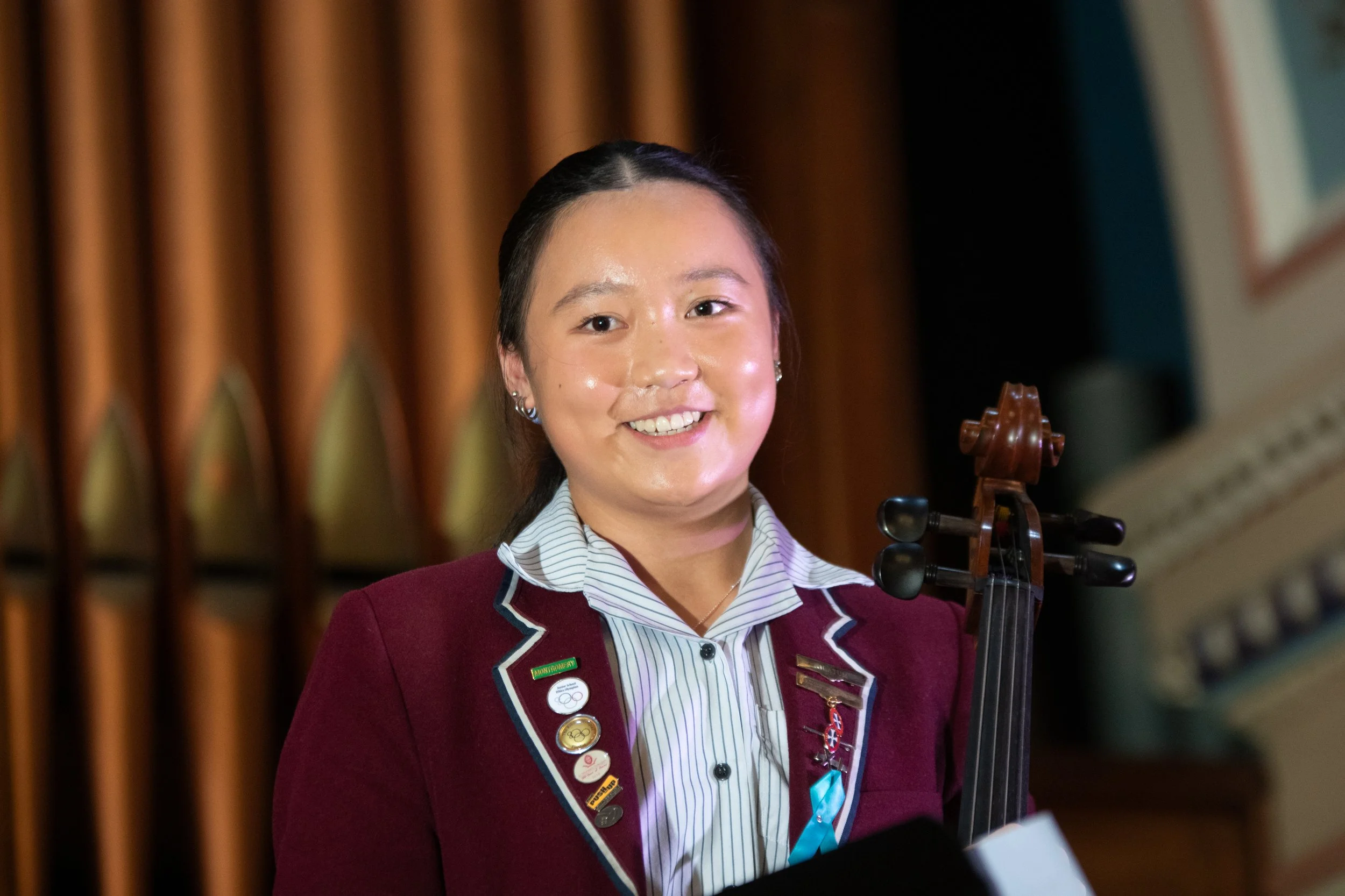 TSO’s Friends Program Trophy winners,Collegiate &amp; Hutchins – Vivace Strings.