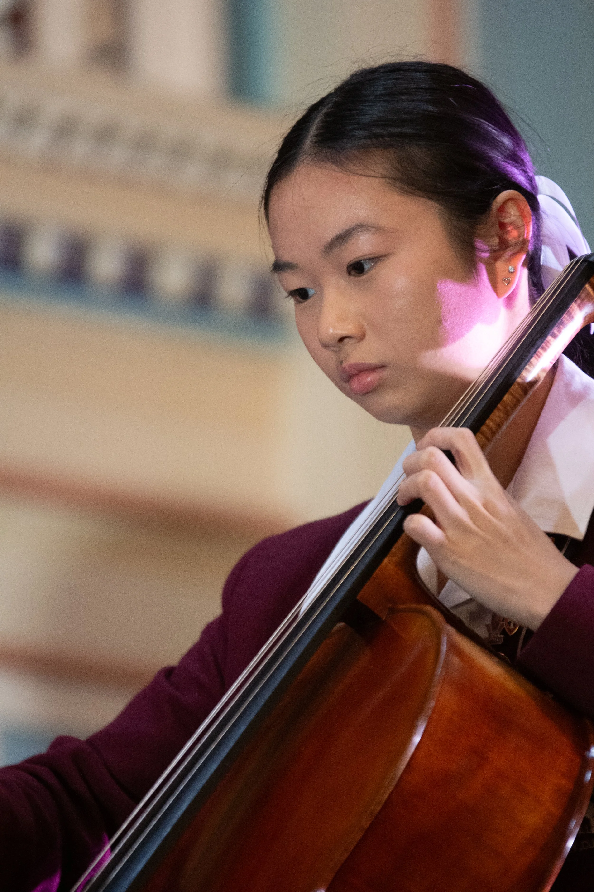 TSO’s Friends Program Trophy winners,Collegiate &amp; Hutchins – Vivace Strings.