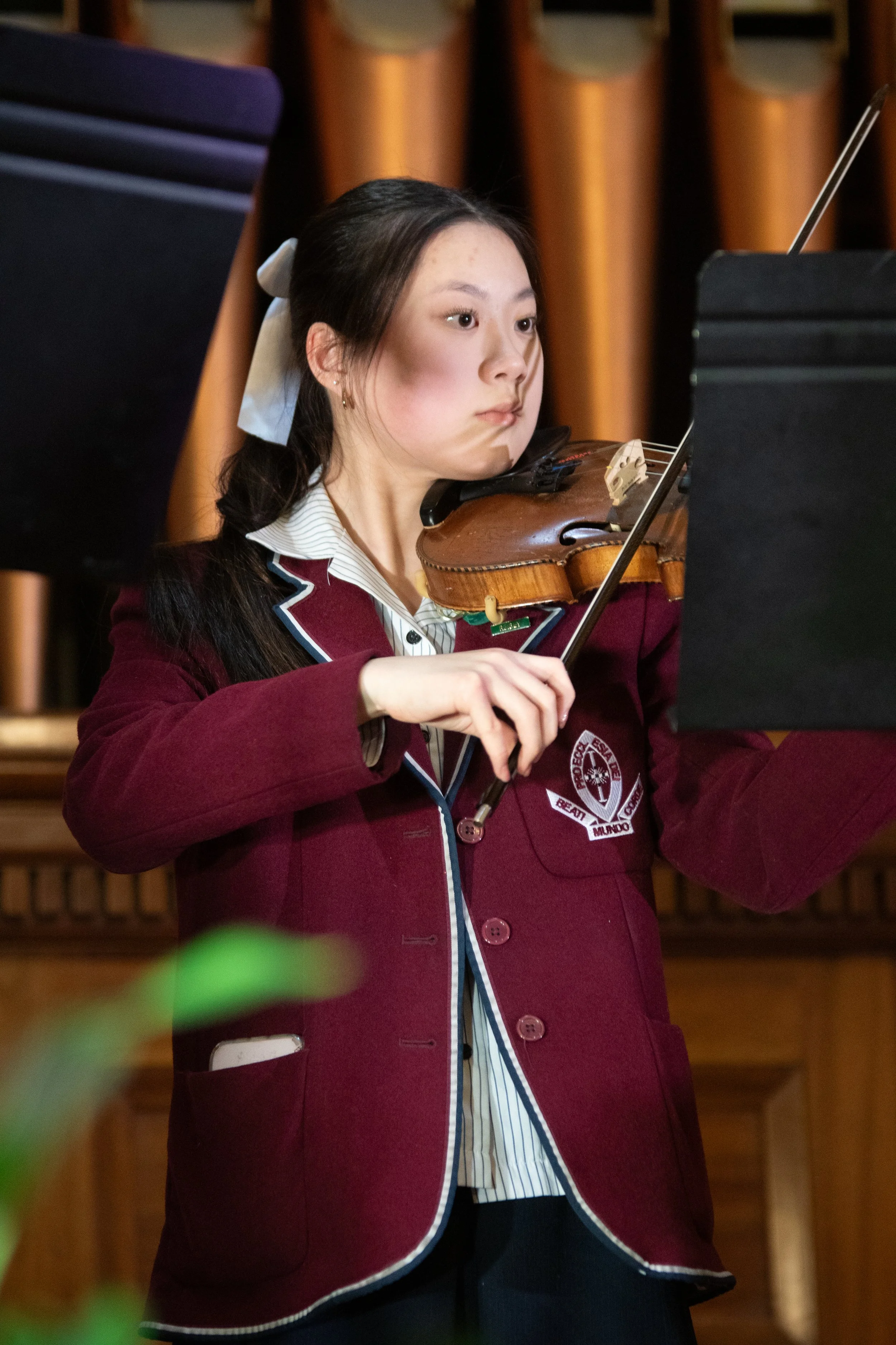 TSO’s Friends Program Trophy winners,Collegiate &amp; Hutchins – Vivace Strings