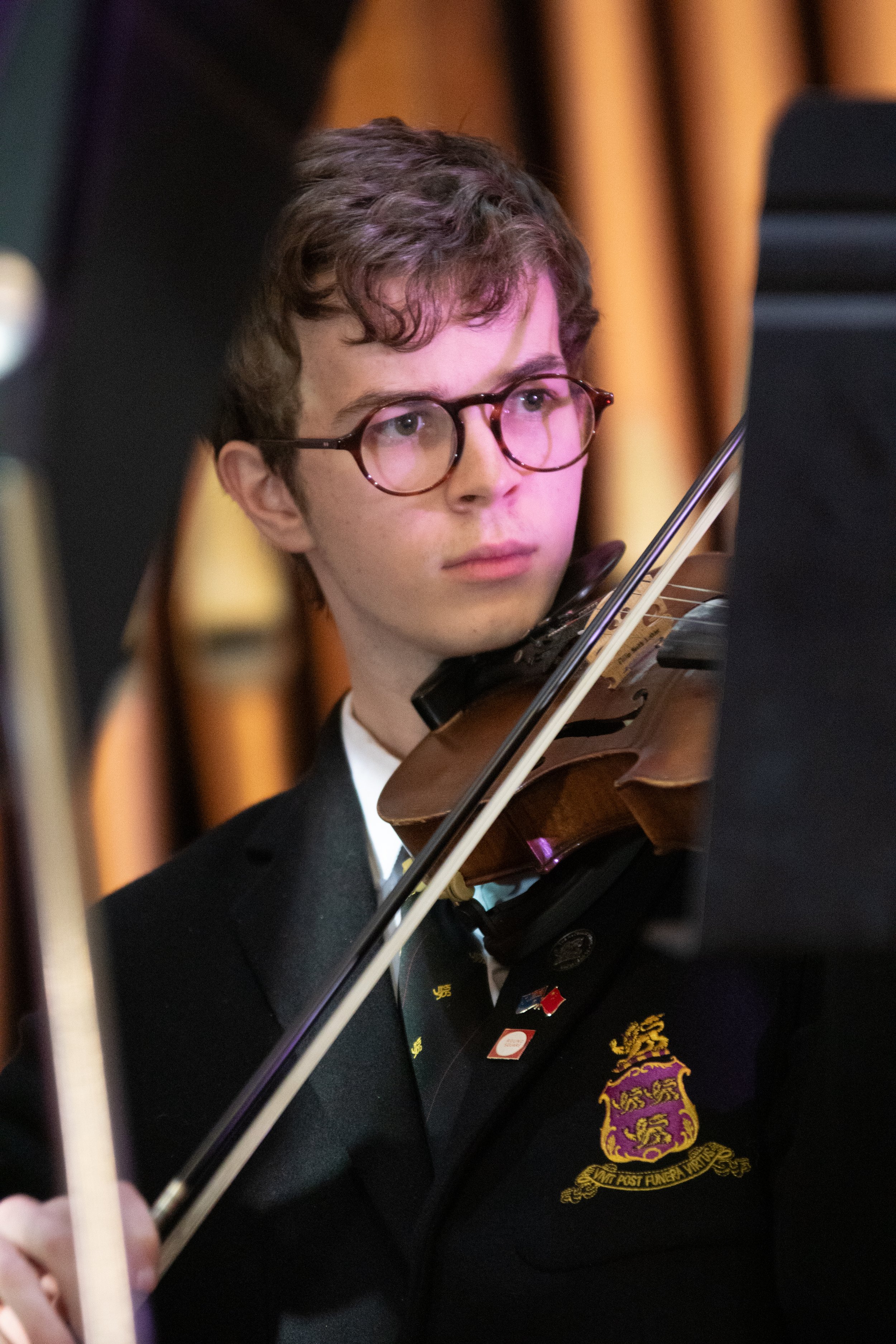 TSO’s Friends Program Trophy winners,Collegiate &amp; Hutchins – Vivace Strings.