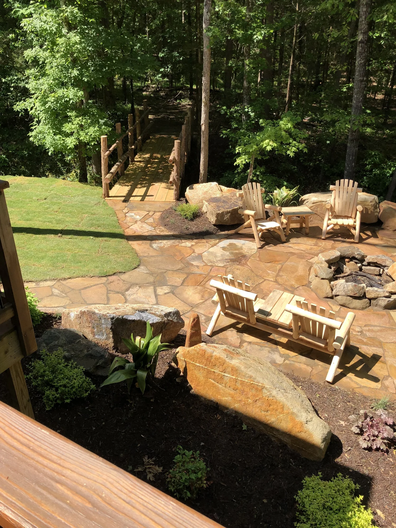 hardscapes landscaping greenville sc on Chappells