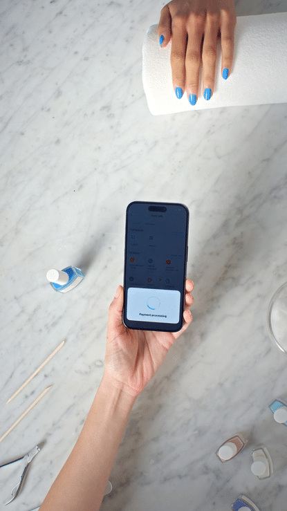 Apple x Revolut Manicurist Tap to Pay Demo-high.gif