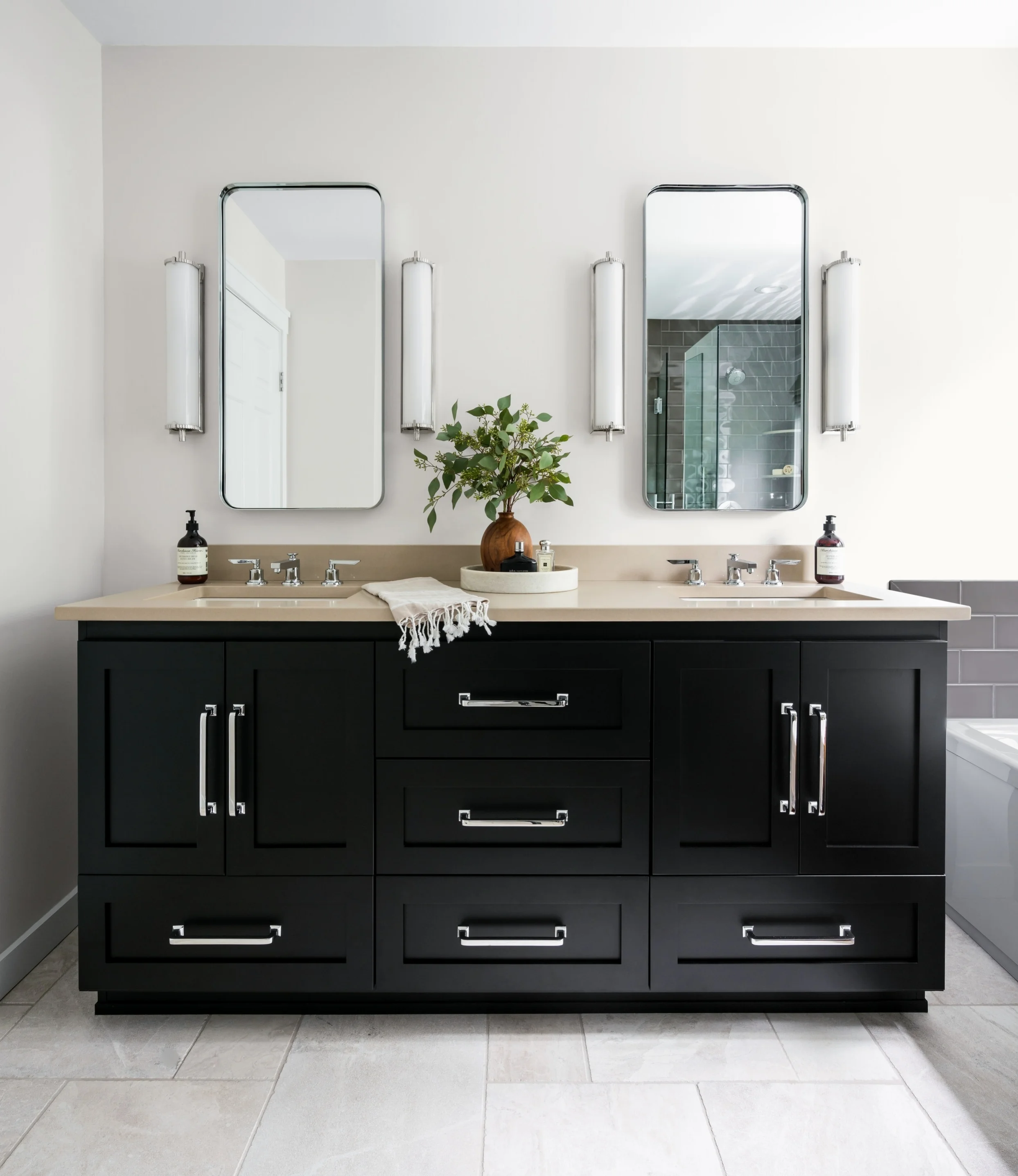 Master Bathroom Liza Nicole Interiors