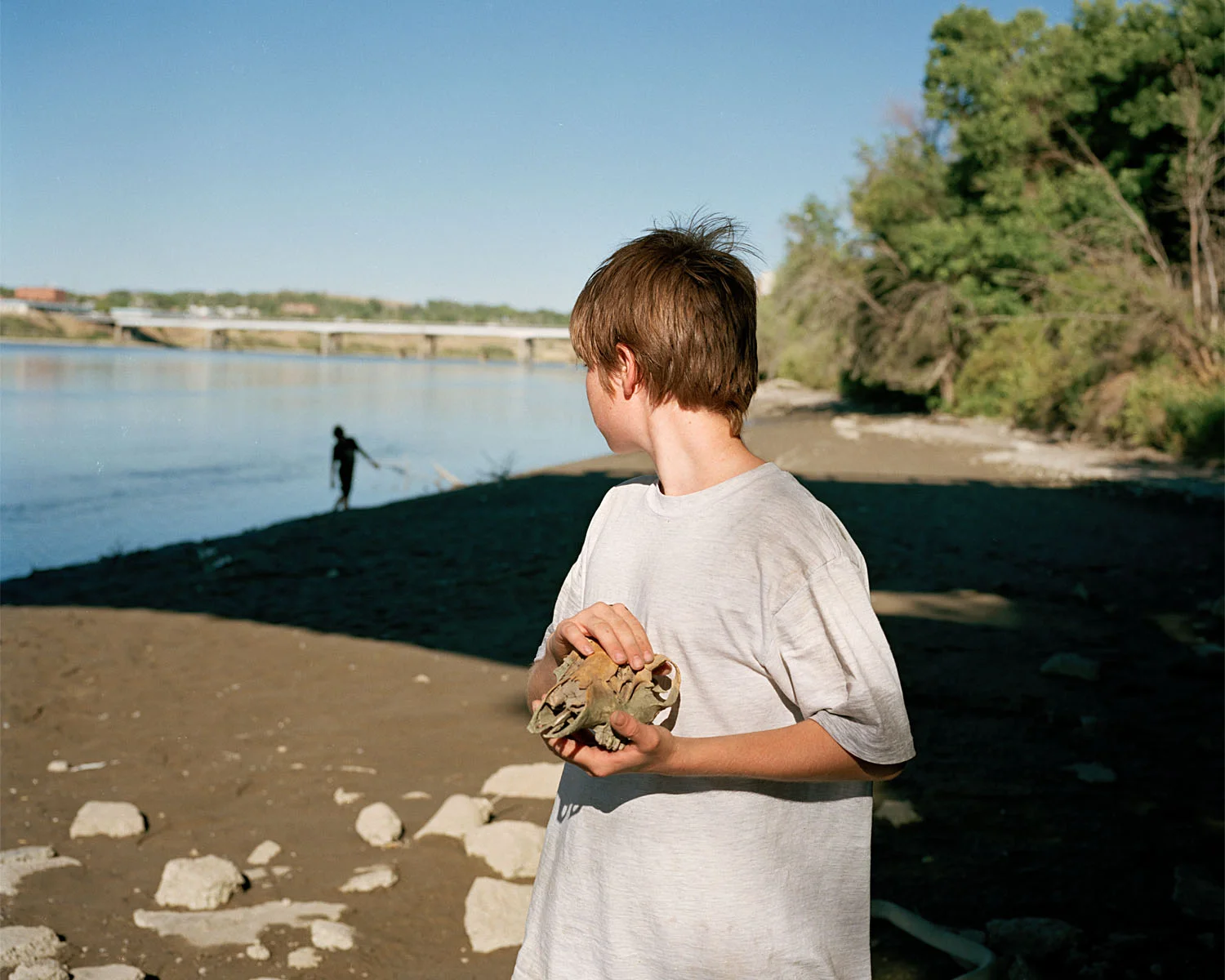 Ernie at Missouri River, Great Falls, MT