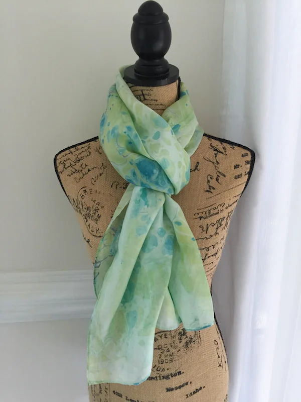 Silk scarf #1