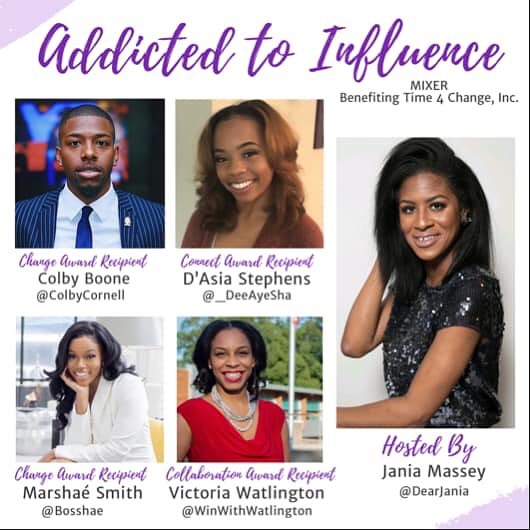 Mark your calendars for 9/21 &amp; grab your tickets to #AddictedToInfluence! 
This #PartyForPurpose event will feature special guests, networking, 🥂 &amp; good vibes! If you&rsquo;re a millennial in Charlotte, you don&rsquo;t want to miss it.
-Host