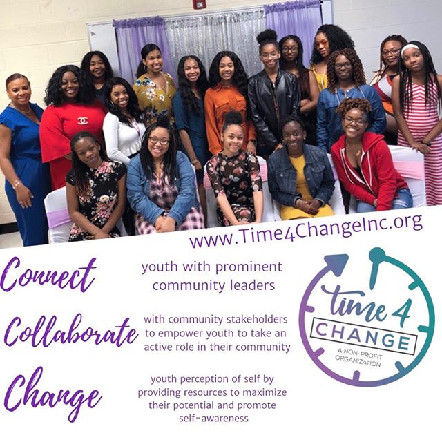 Don&rsquo;t forget we&rsquo;re still accepting mentor applications! Application deadline September 21st 💜 #connect #collaborate #change #time4changeinc #charlotte