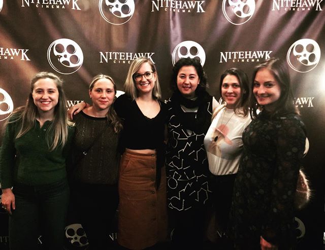 Thank you so much @nitehawkcinema for having us. We were so honored to represent one film out of a very high percentage of women lead shorts at this festival. Keep doing what you&rsquo;re doing. I hope to be back soon. I think I speak for everyone wh