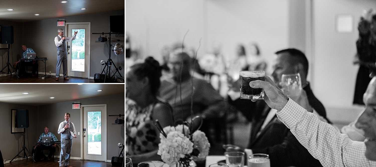 Intimate-Wedding-Photography-reception-toasts-Crestwood-Country-Club-Pittsburg-KS