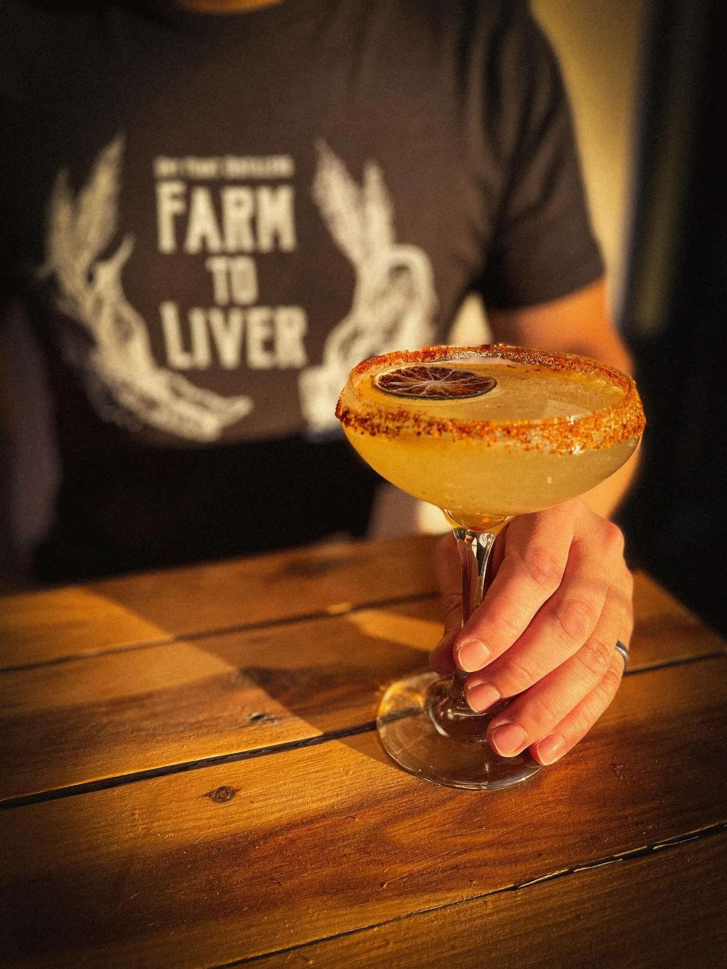 Therapy is expensive. Happy Hour is not. Enjoy a $1 off cocktail menu and $6 selected cocktails! Open at 4!