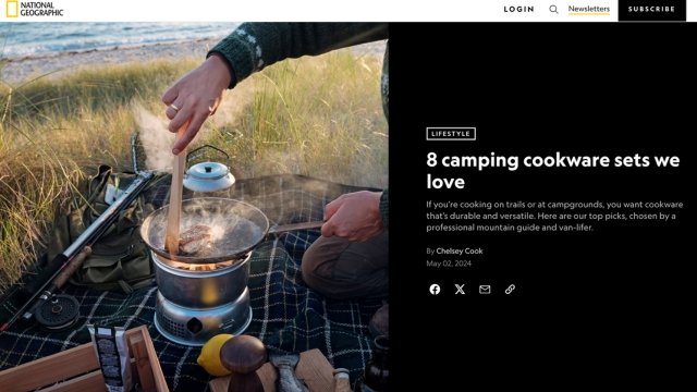 8 camping cookware sets we love