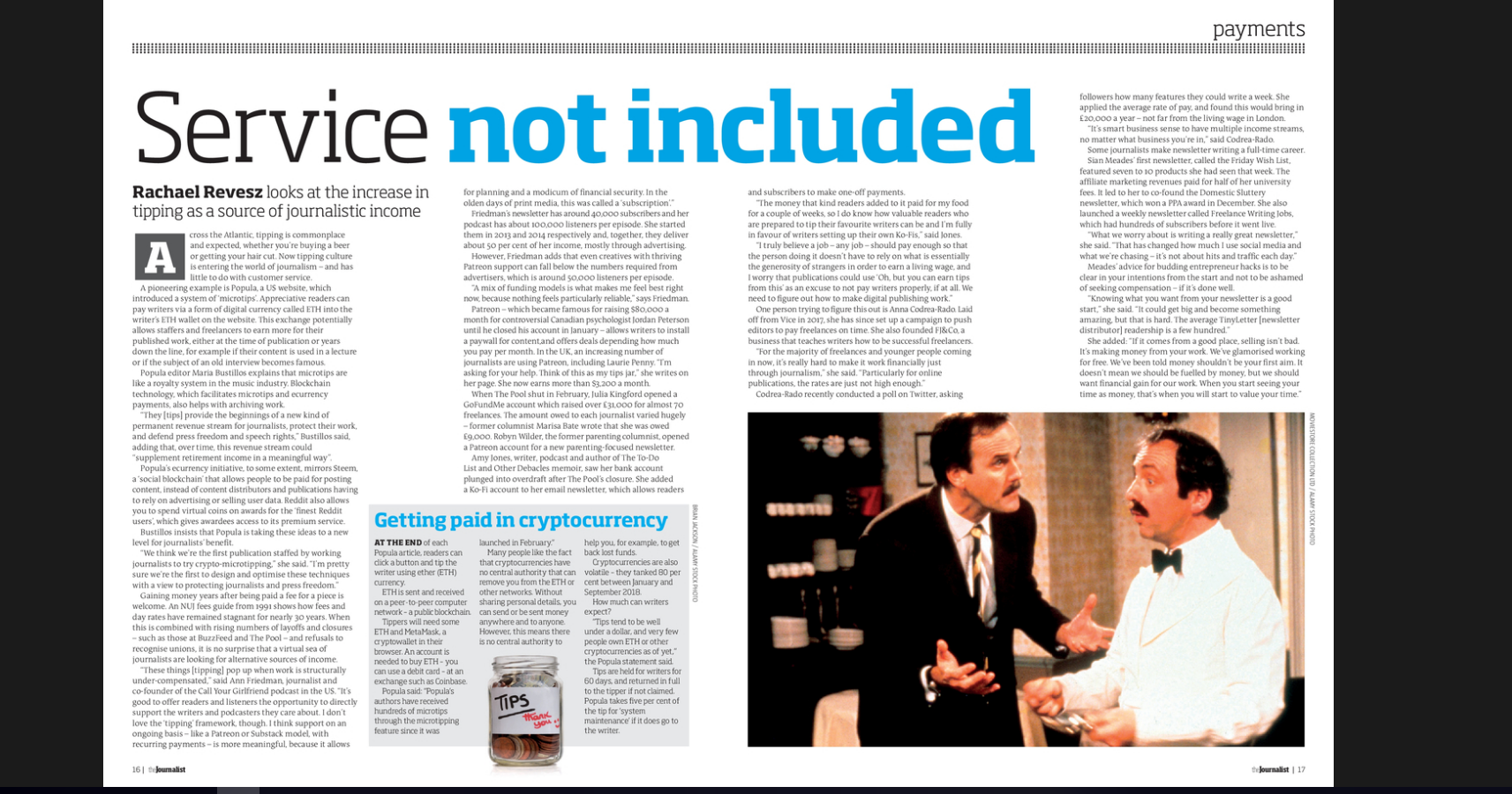 A new way to pay journalists?