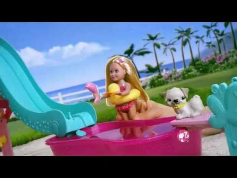 barbie puppy slide