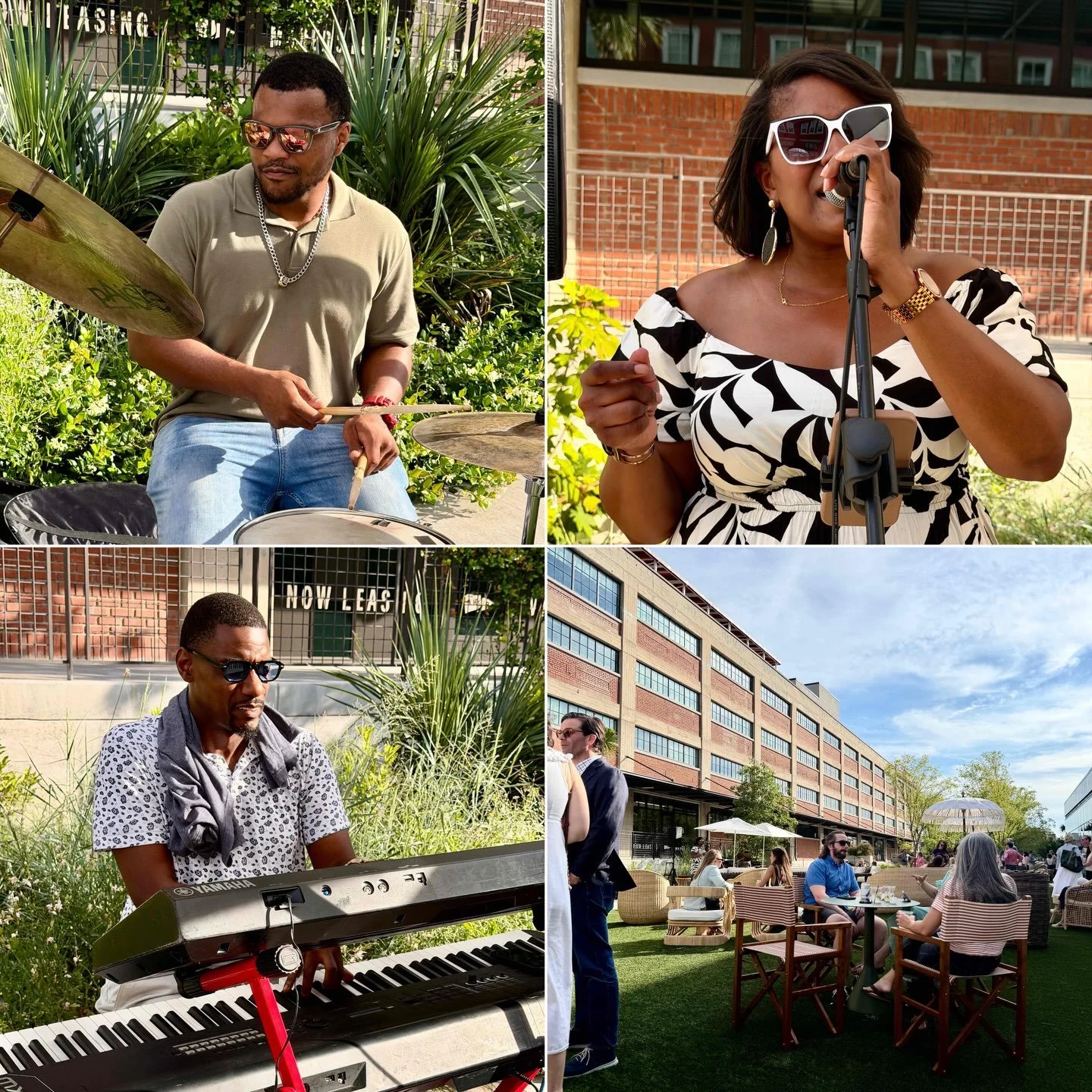 Summer Social at Navy Yard Charleston with entertainment by North Charleston Pops.