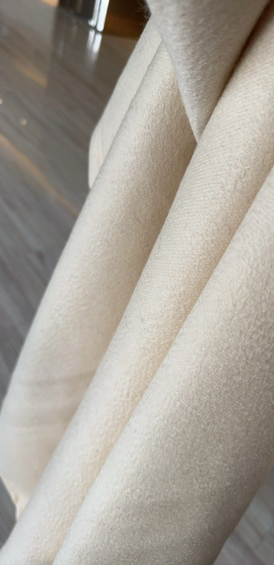 ORGANIC CASHMERE ROLLED EDGE BLANKET — Mongolia Cashmere