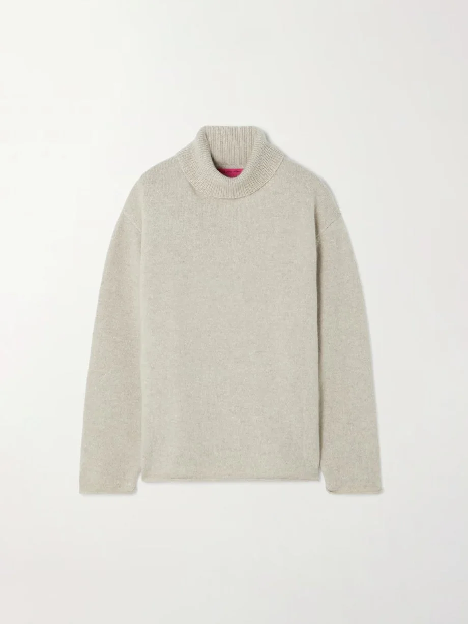HERILL CASHMERE VINTAGE MOCK NECK KNIT トップス - トップス