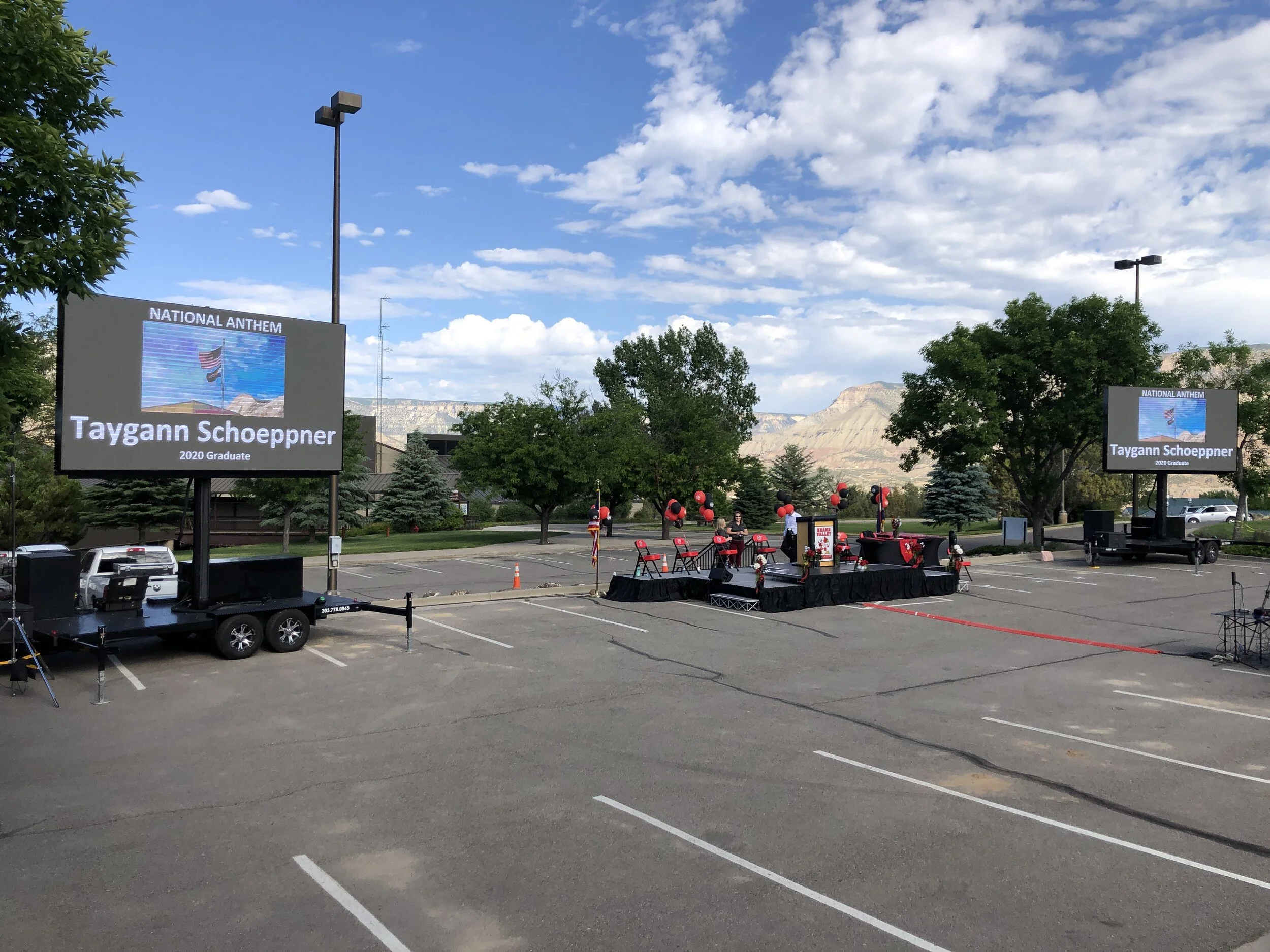 DRIVE UP HIGH SCHOOL GRADUATION 2020